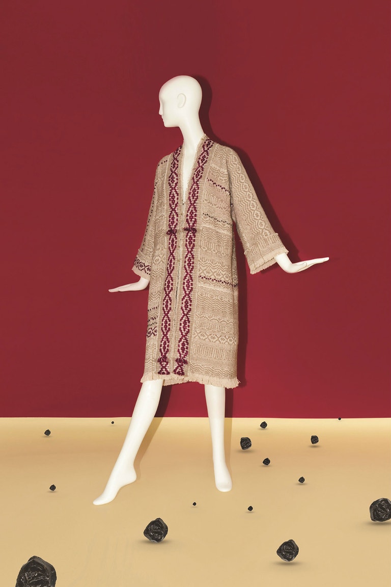 Cangiari, Cappotto Kimono Peonia, 2017