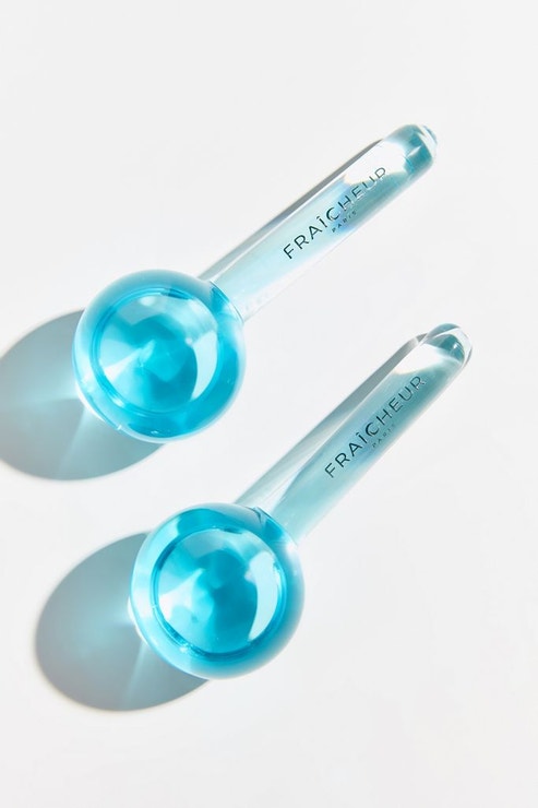 Chladivé Fraîcheur Ice Globes  pro zklidnění pokožky a kryo masáž, FRAICHEUR, prodává Face Ice Globes, od 72 $