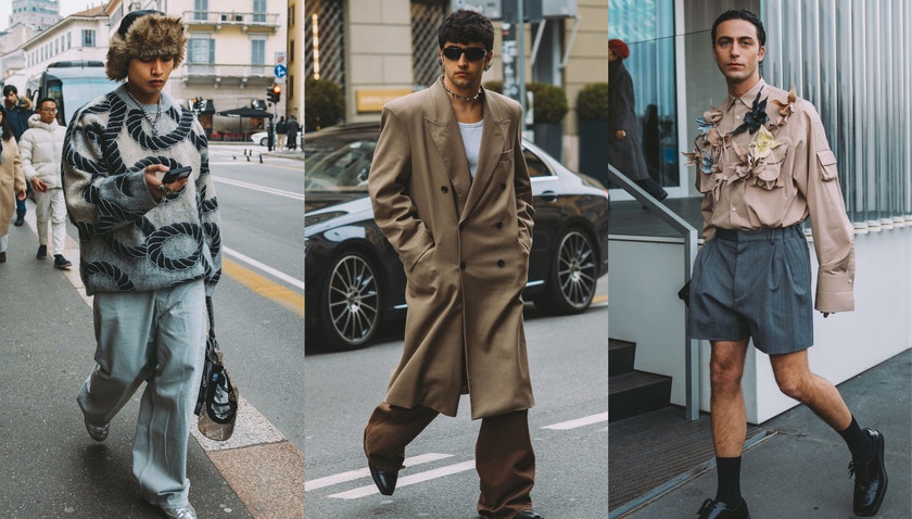 Gen Z ikony Troye Sivan, Christopher Briney a Drew Strakley: Ten nejlepší street style z milánských ulic