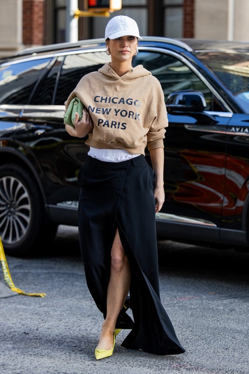Street style New York Fashion Week, únor 2024