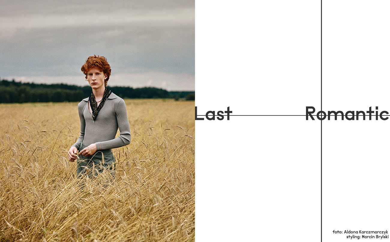 Košile, Weekday; kalhoty, J.Lindeberg; řetěz, Versace; šála, Ralph Lauren.