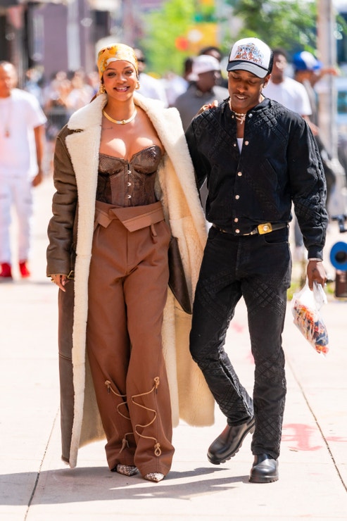 Rihanna a A$AP Rocky v New Yorku, 2021