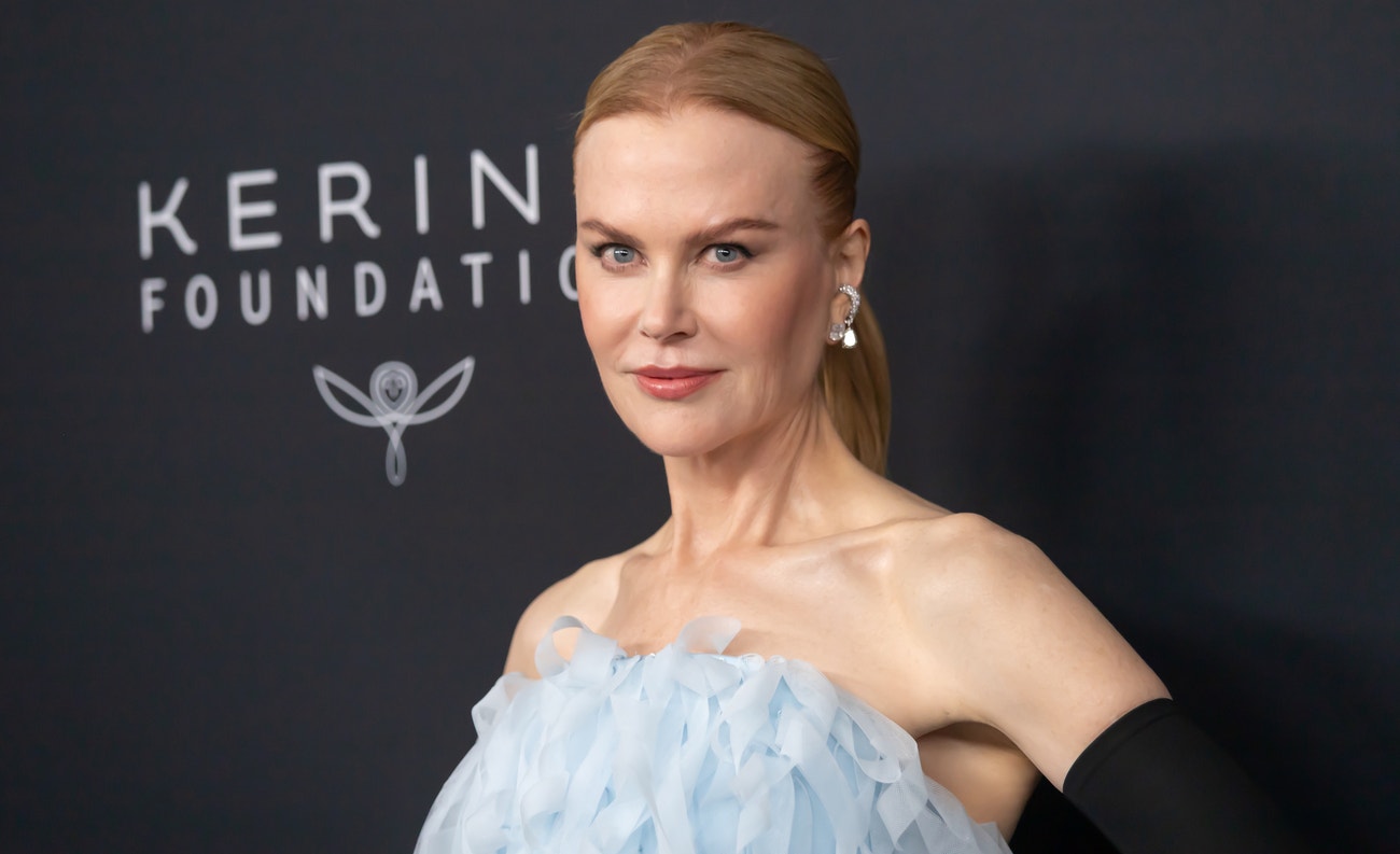 Nicole Kidman na Kering Caring For Women Dinner v The Pool v New Yorku, 12. září 2023