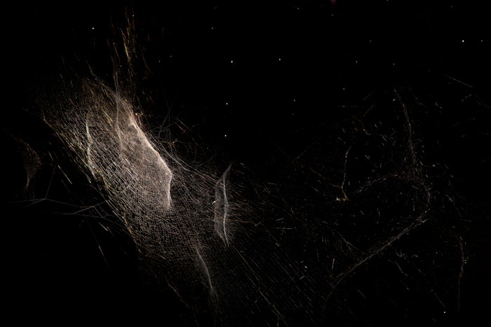 Weaving The Cosmos by Tomás Saraceno