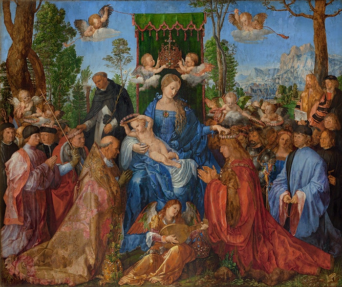 Albrecht Dürer, Růžencová slavnost, 1506