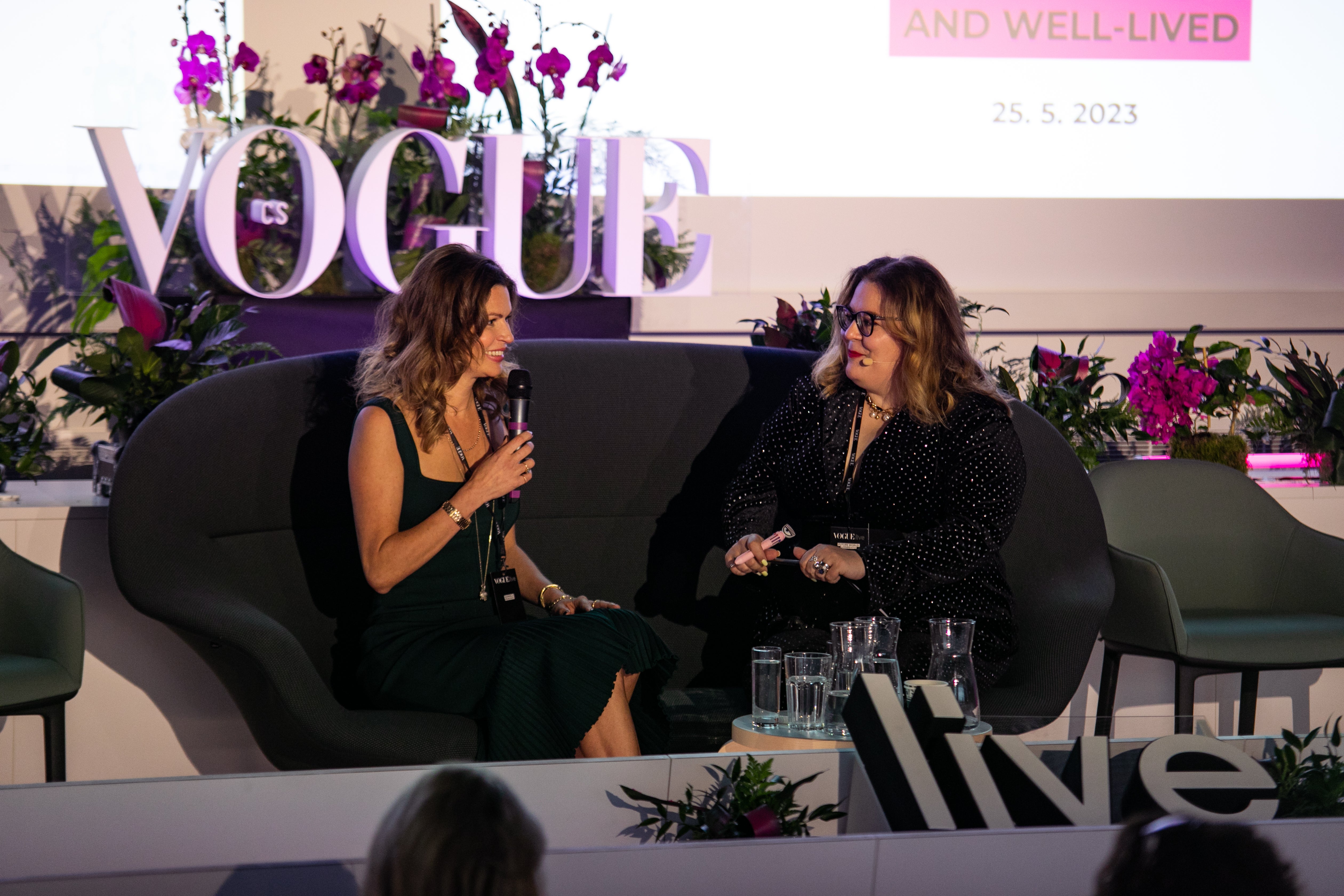 Gabriela Peacock a Cindy Kerberová Gabriela Peacock a Cindy Kerberová