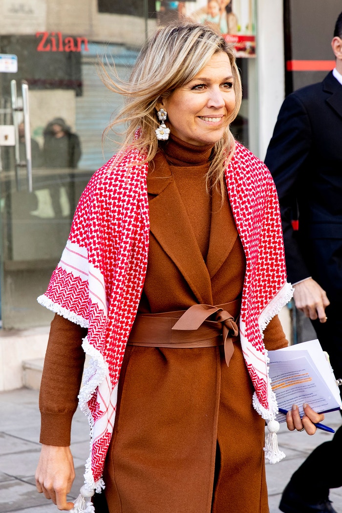 Máxima Nizozemská s náušnicemi Buccellati Autor: Patrick van Katwijk