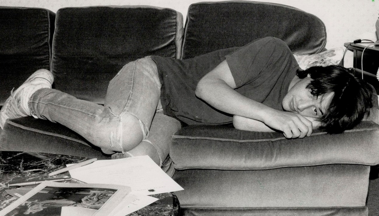 Keanu Reeves na vintage fotografiích jako první hipster