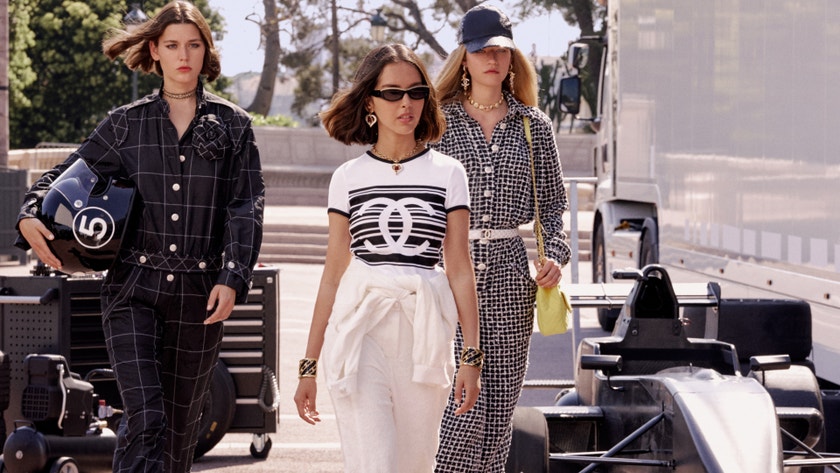 Chanel představuje cruise kolekci na pláži v Monte Carlu