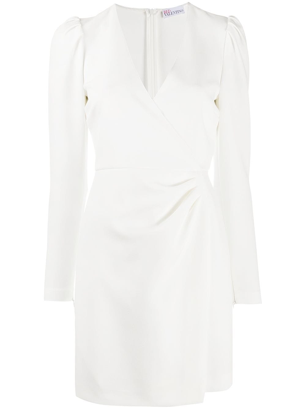 Bílé zavinovací šaty, REDVALENTINO