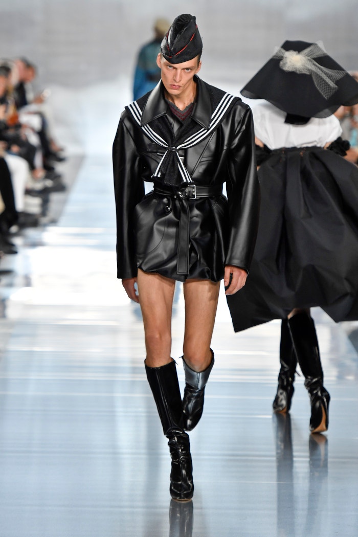 Leon Dame, Maison Margiela Ready to Wear jaro-léto 2020, Paris Fashion Week, 2019 Autor: Victor VIRGILE/Gamma-Rapho via Getty Images