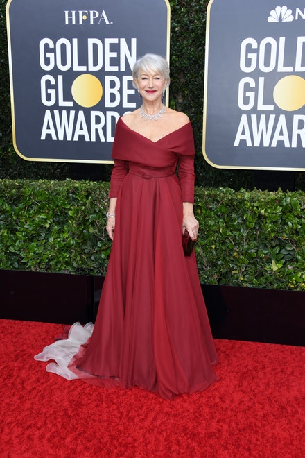 Helen Mirren v šatech Dior