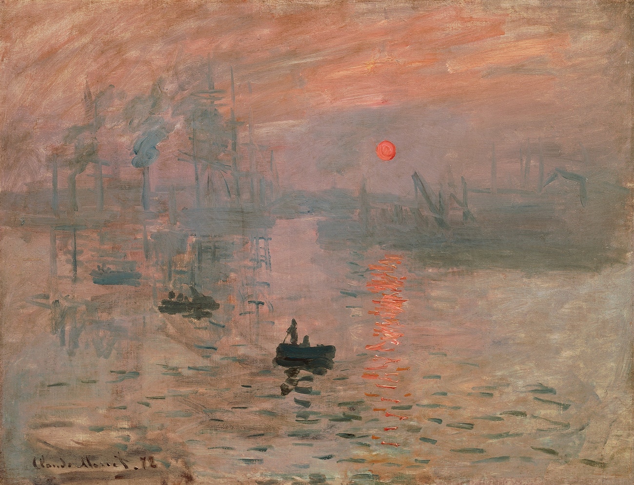 Claude Monet, Impression, soleil levant, 1872