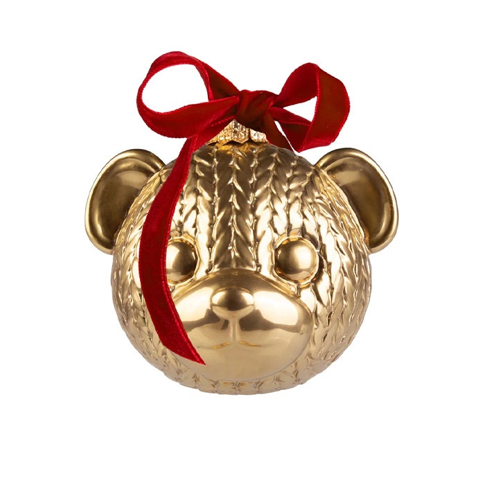 Zlatá dekorace “medvídek”, VILLARI, prodává Villari, 181 EUR