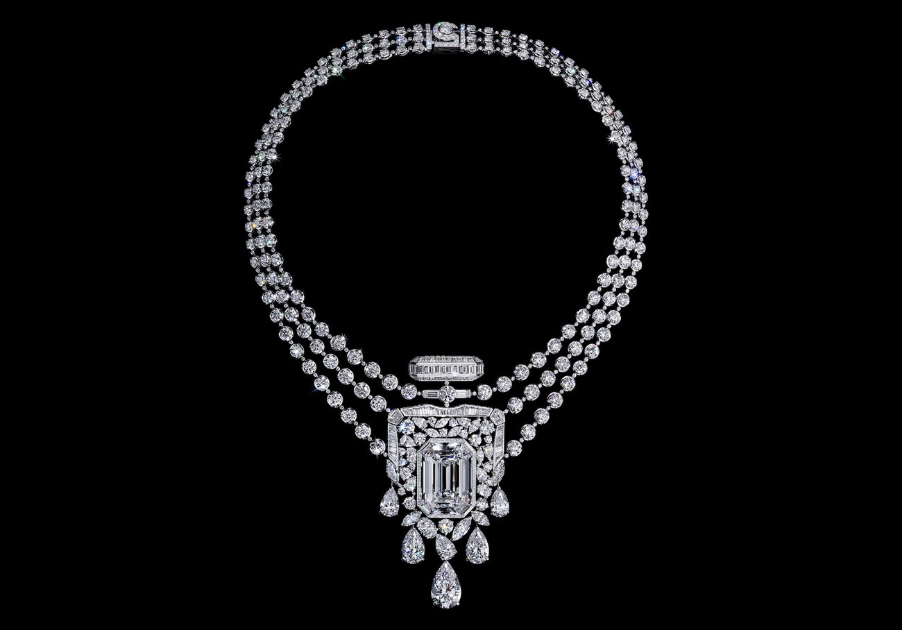Diamantový náhrdelník Chanel 55.55