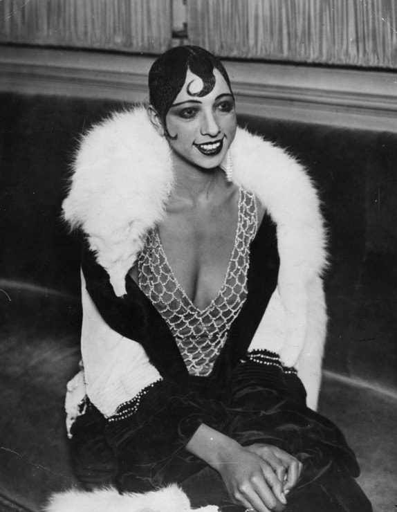 Tanečnice Josephine Baker