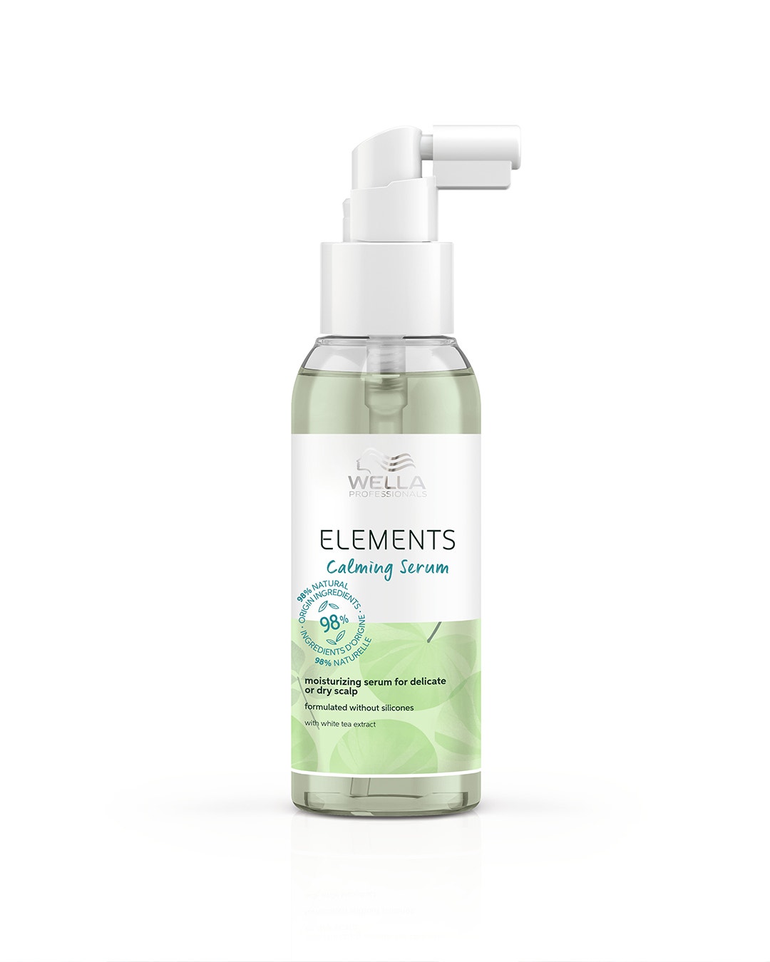 Obnovující posilující vlasové sérum Wella Professionals z řady Elements intenzivně posiluje každé jednotlivé vlasové vlákno, dodává vlasům větší objem a napomáhá udržet přirozenou rovnováhu vlasové pokožky, Wella.