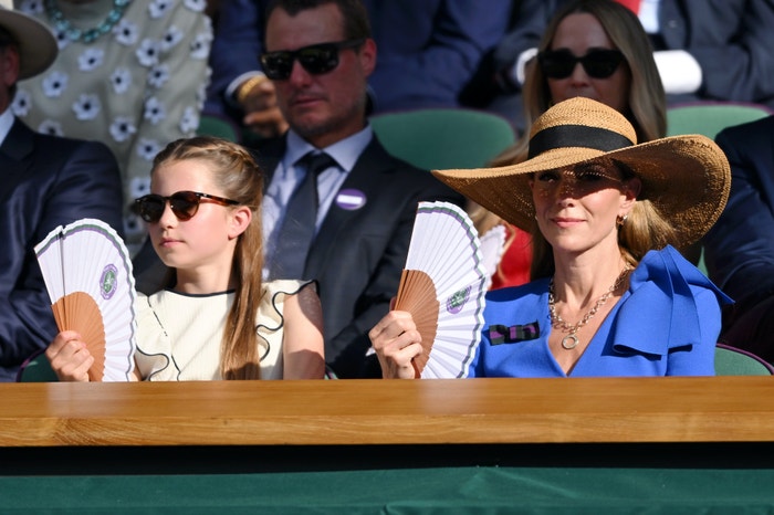 Princezna Charlotte a princezna Catherine na Wimbledonu, 13. července 2025