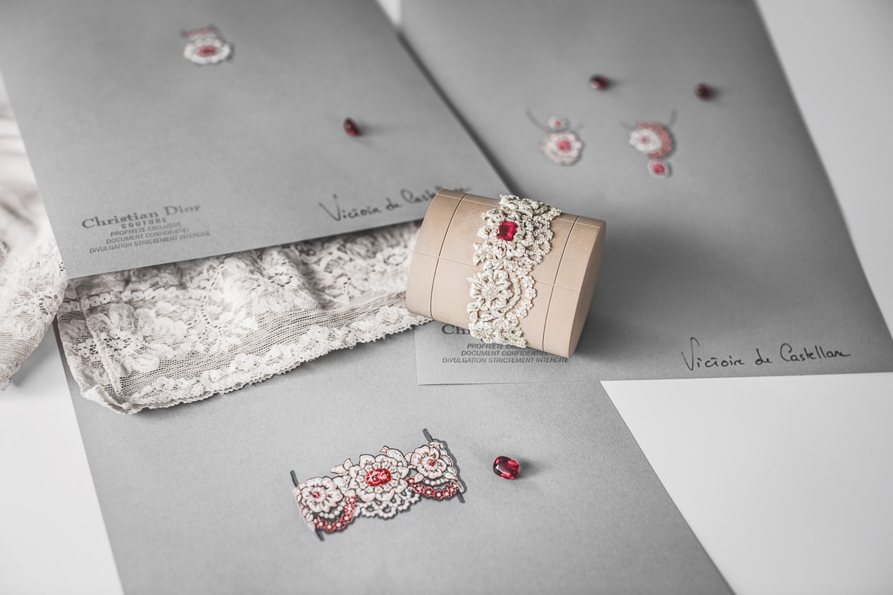 Krajkový náramek z haute joaillerie kolekce Dior, Dior, Dior