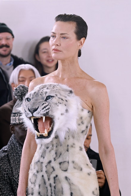 Shalom Harlow, Schiaparelli Haute Couture Spring Summer 2023