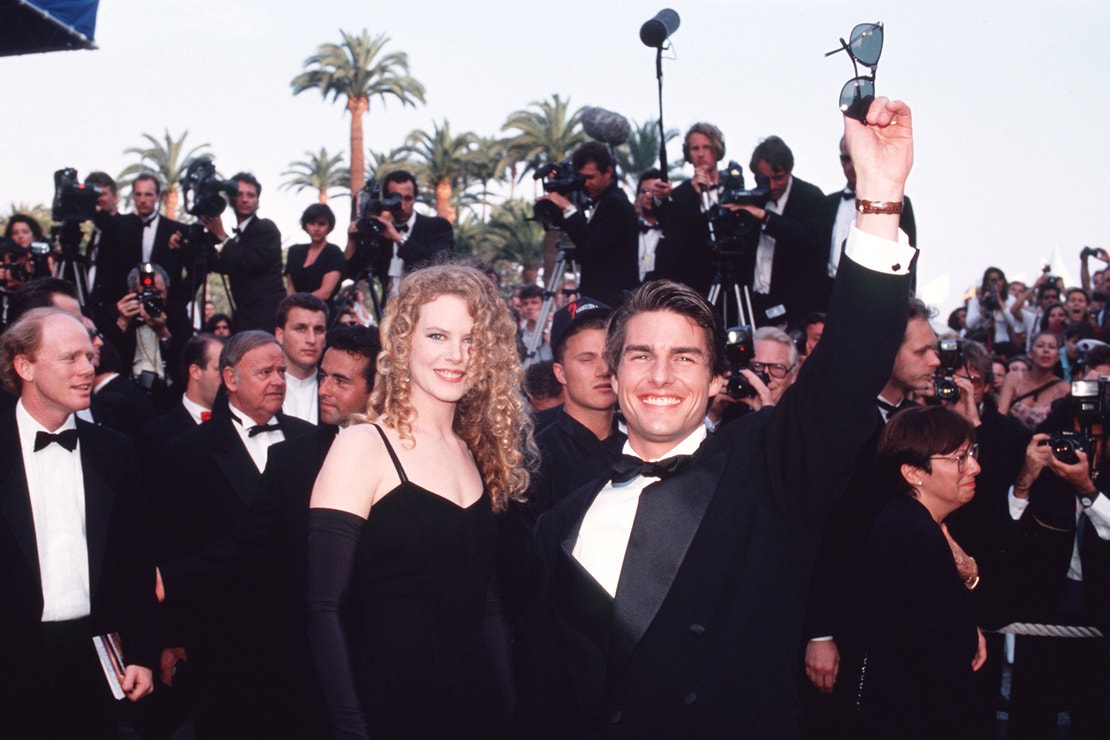Nicole Kidman a Tom Cruise na festivalu v Cannes, 1992