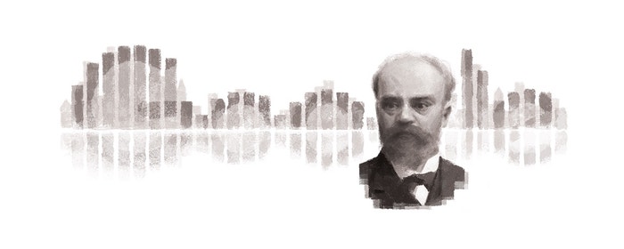 Google Doodle připomínající narozeniny Antonína Dvořáka