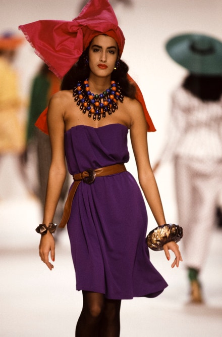 Yves Saint Laurent, jaro/léto 1990 (prêt-à-porter)