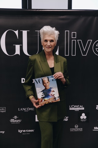 Maye Musk, Anna Wintour a další významní hosté na konferenci Vogue Live 2022 