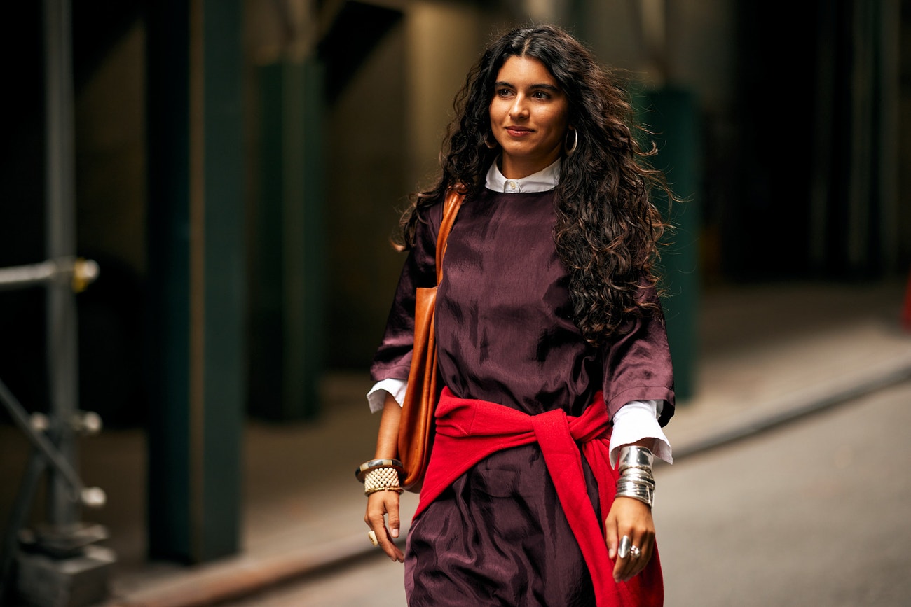 Street style New York Fashion Week, září 2025