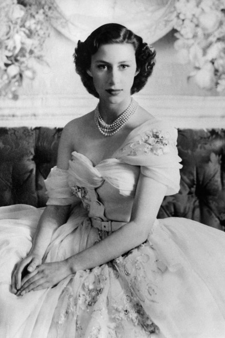Princezna Margaret na portrétu pořízeném ke 21. narozeninám, 1951