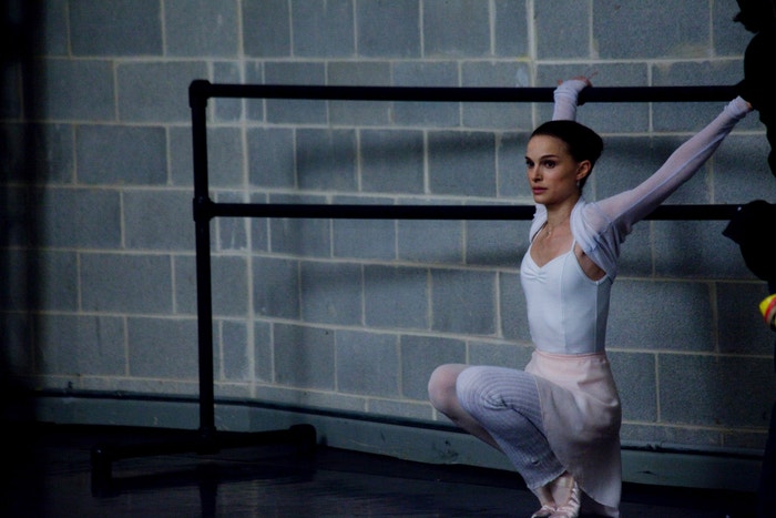 Natalie Portman ve filmu Černá labuť (Black Swan, 2010).
