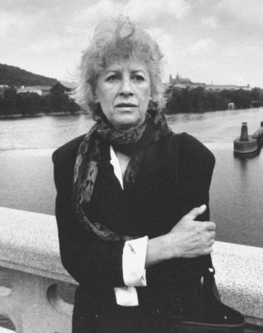 Olga Havlová na vzácných fotografiích z léta 1990