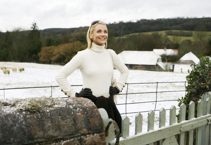 Cameron Diaz ve filmu Prázdniny.