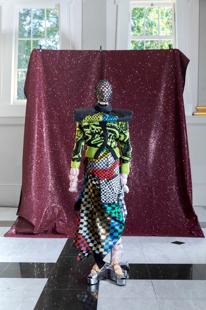 Matty Bovan Spring-Summer 2021 Autor: Lucy Alex Mac / Courtesy of Matty Bovan