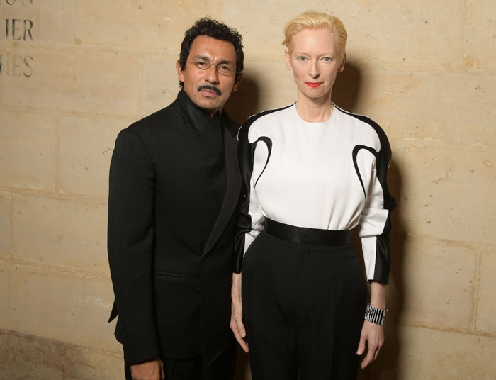 Haider Ackermann a Tilda Swinton