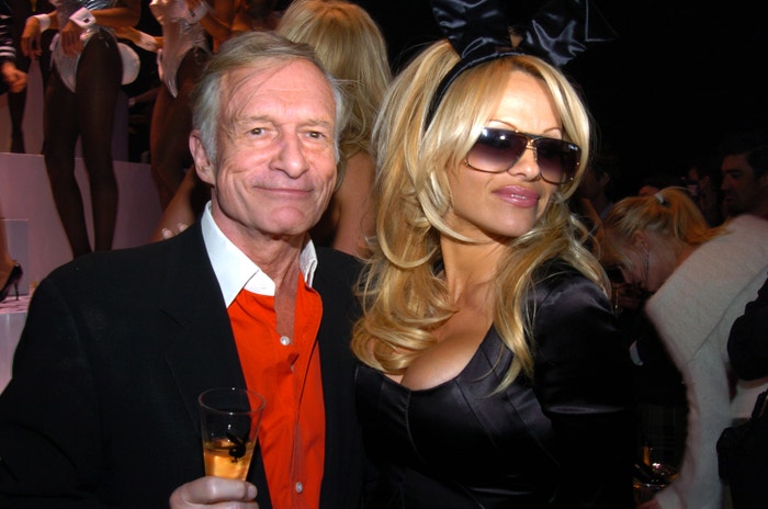 Hugh Hefner a Pamela Anderson
