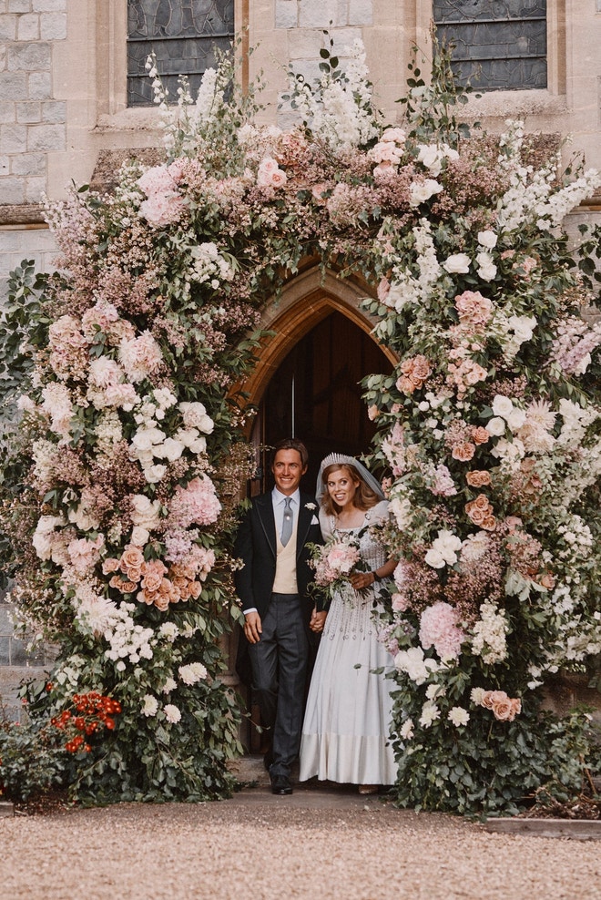 Princezna Beatrice a Edoardo Mapelli Mozzi, 17. července 2020