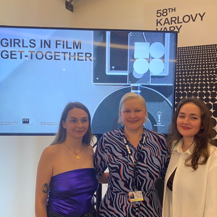 Ženy a film, umělecká ředitelka Lenka Tyrpakova a Girls in Film Dagmar Sedláčková a Julie Žáčková