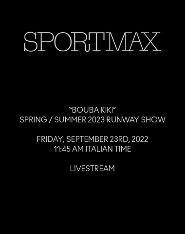 Živě z Milána: SportMax Spring-Summer 2023