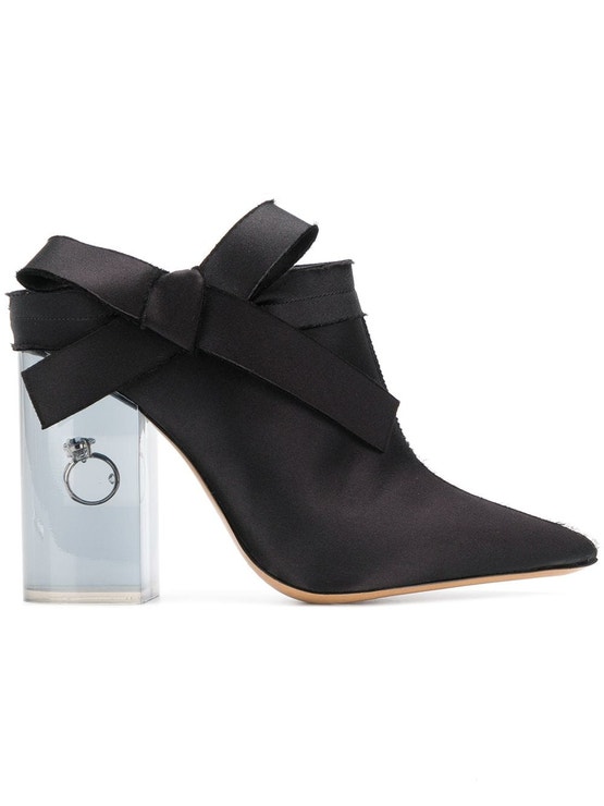 Pantofle Leave Me na vysokém podpatku z plexiskla, Maison Margiela, prodává Farfetch.com, 924 €