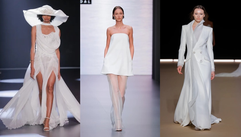 Top trendy na rok 2025 z barcelonského týdne svatební módy