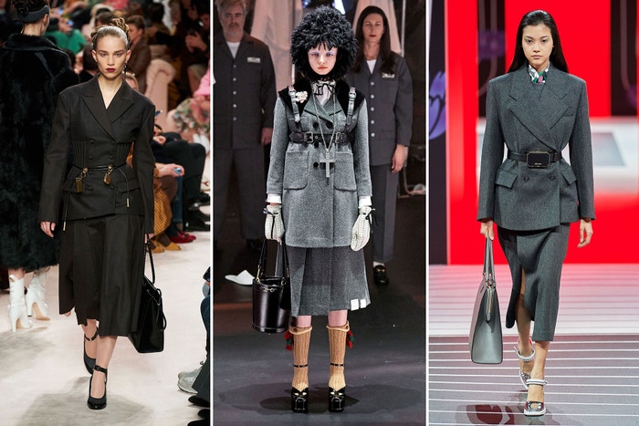 Fendi, Gucci, Prada.