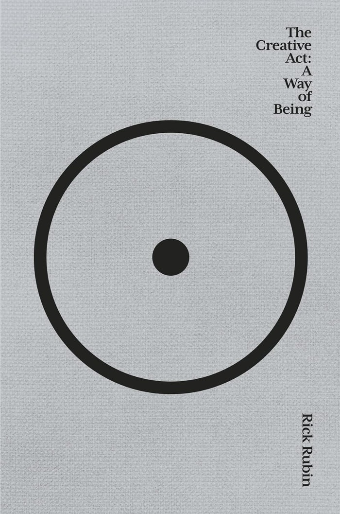 Kniha Rick Rubin: The Creative Act: A Way of Being