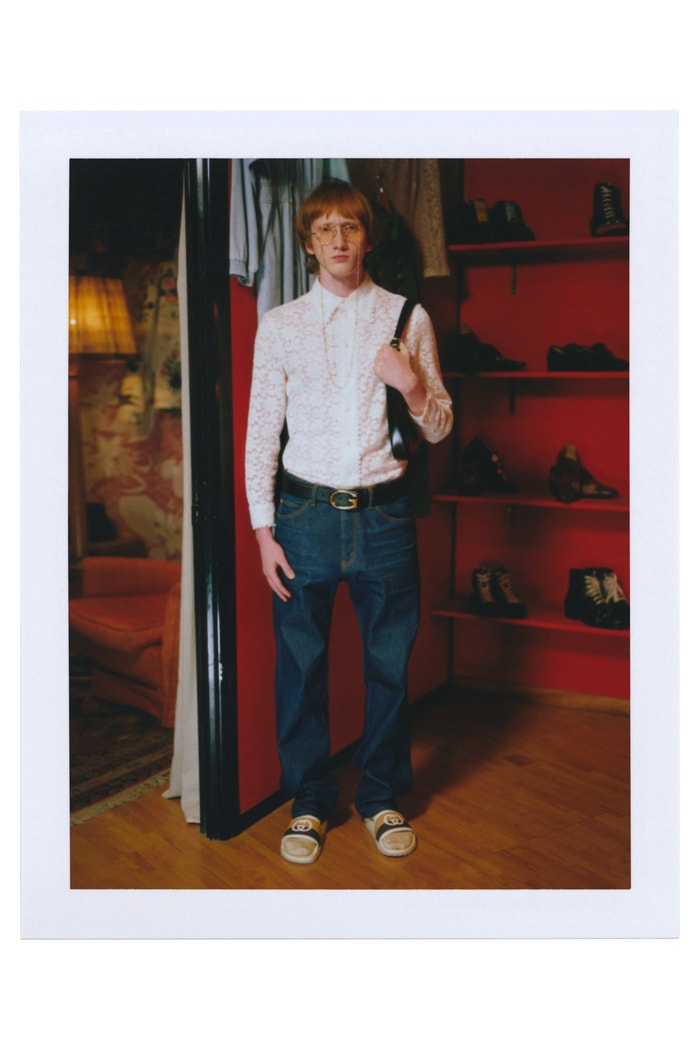 Gucci pre-fall 2021         Autor: Gus Van Sant / Gucci