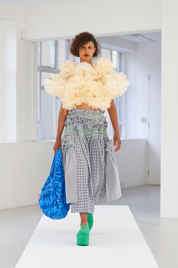 Molly Goddard Spring-Summer 2021 Autor: Ben Broomfield / Courtesy of Molly Goddard