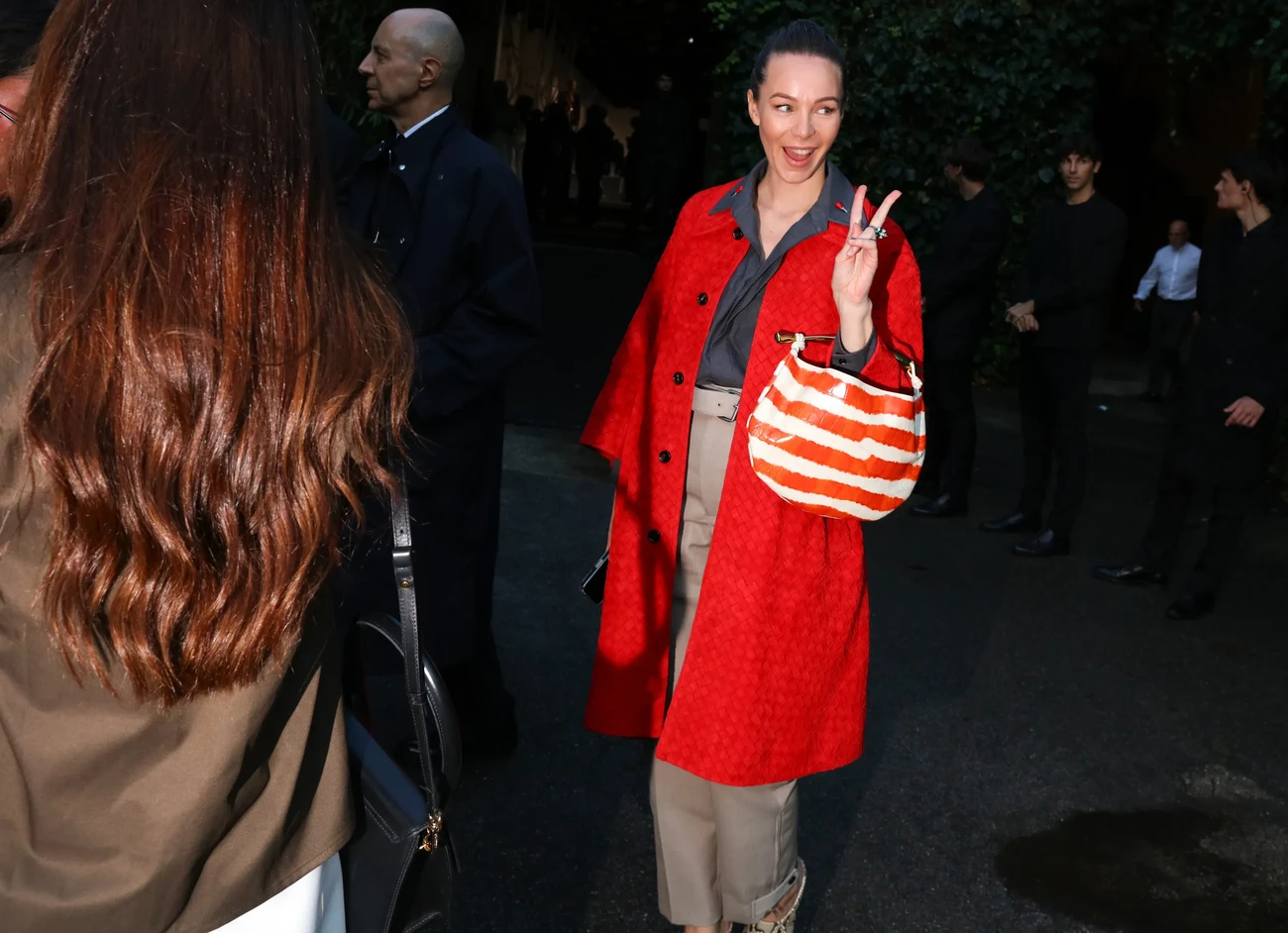 Street style Milan Fashion Week, září 2025