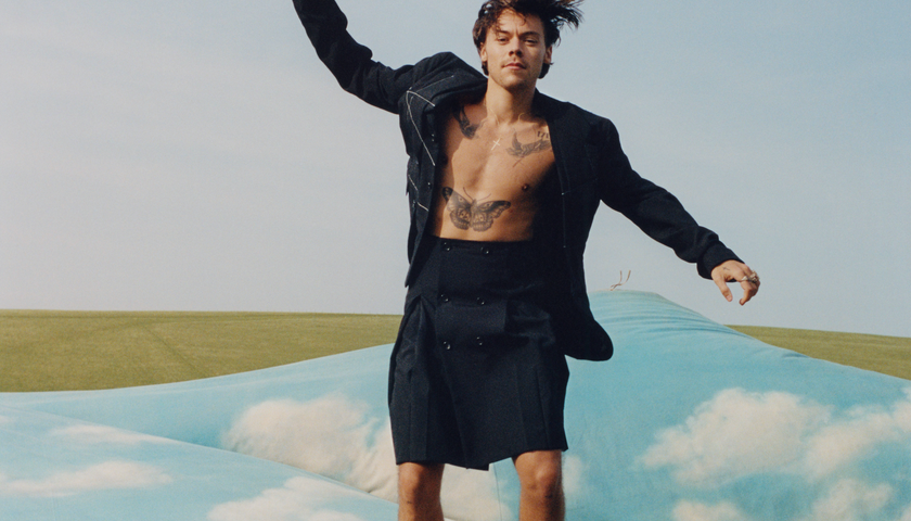 Harry Styles o meditaci, receptu na štěstí a své první obálce Vogue 