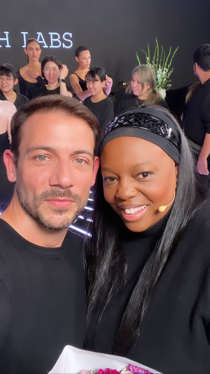 Petr Simon Fridrich se zakladatelkou značky Pat McGrath Labs