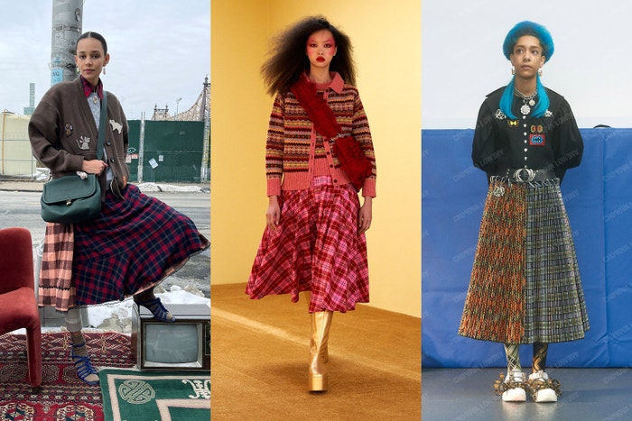 Coach autumn/winter 2021, Molly Goddard autumn/winter 2021, Chopova Lowena autumn/winter 2021.