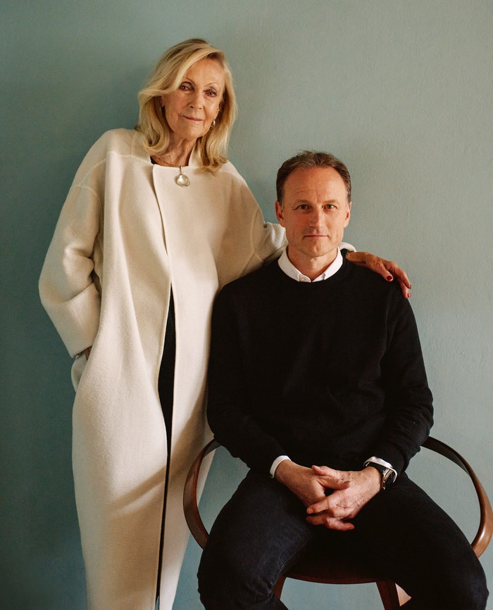 Eva Jiřičná a Petr Vágner